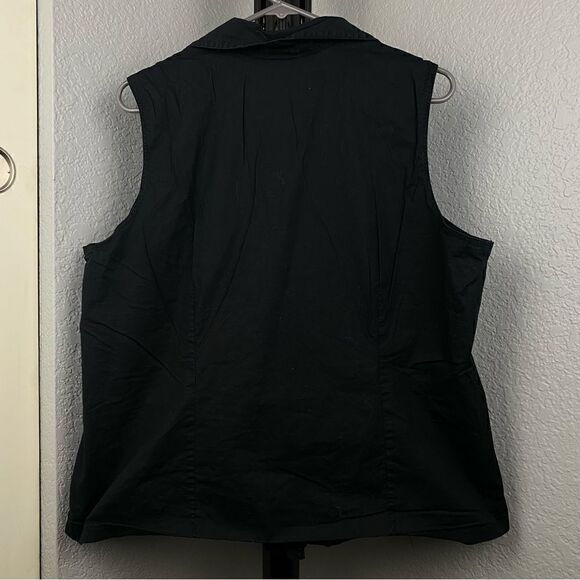Lane Bryant - tank top collared vest size 18/20 - Picture 2 of 3